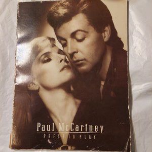 Paul McCartney press to play book
